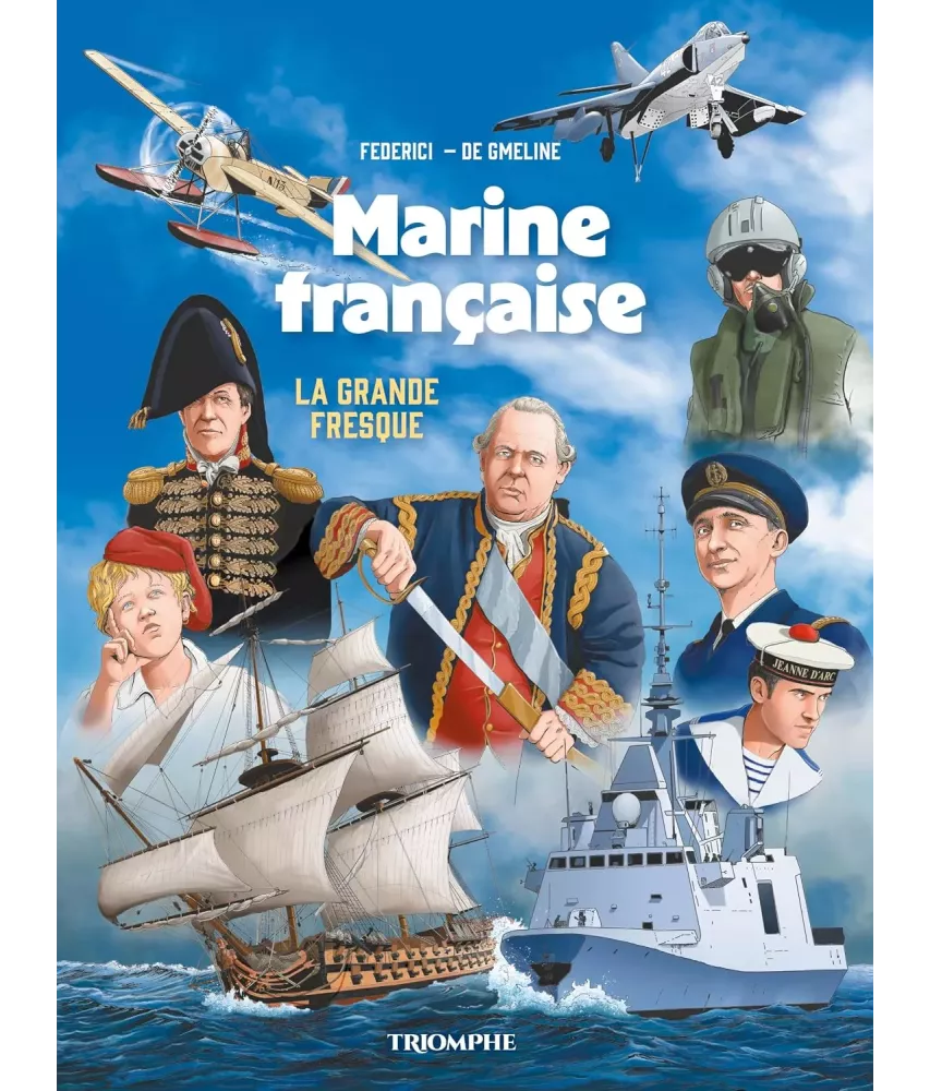 Marine française la grande fresque