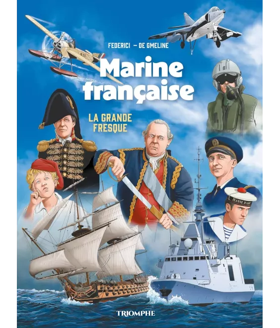Marine française la grande fresque