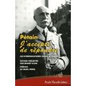 Pétain "j'accepte de répondre"