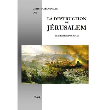 La destruction de Jérusalem