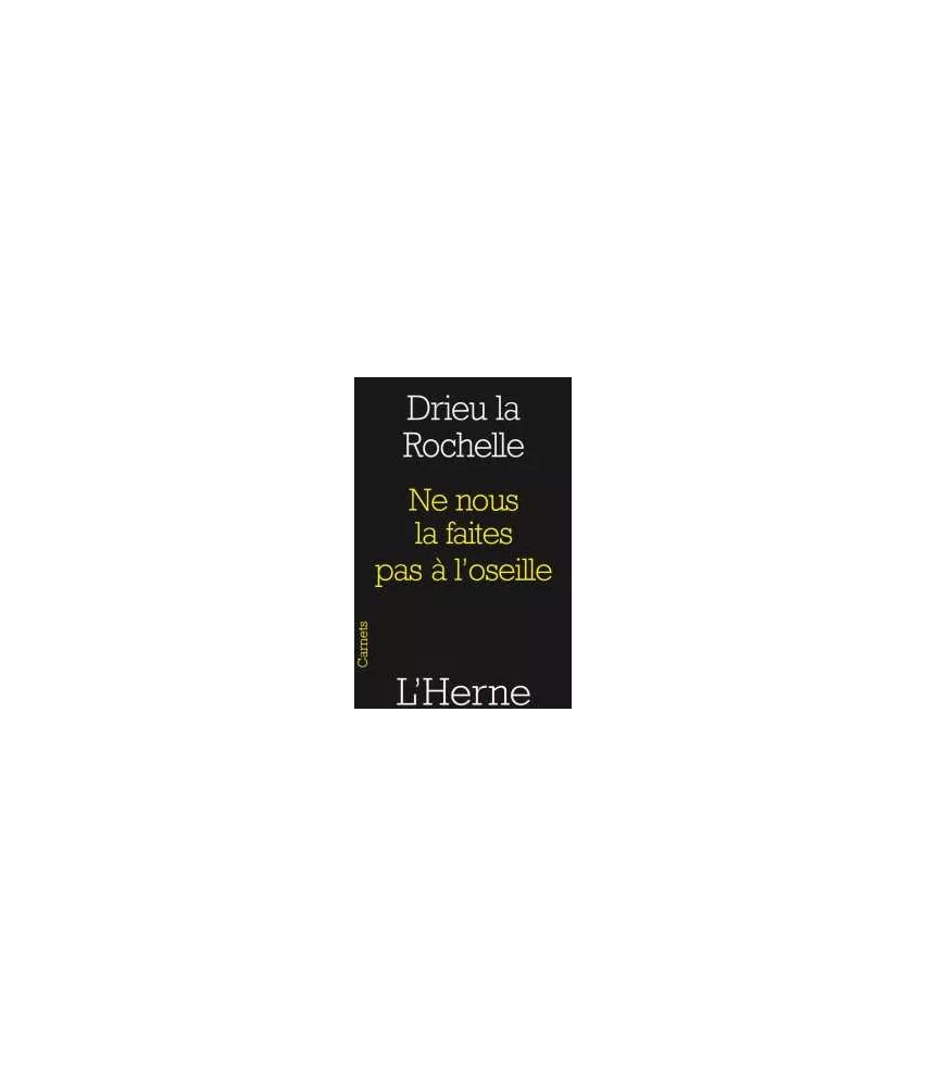Ne nous la faites pas à l'oseille