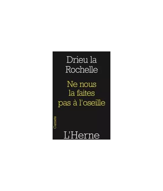 Ne nous la faites pas à l'oseille