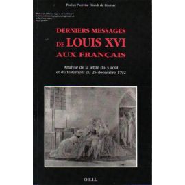 Derniers messages de Louis XVI aux Français