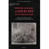 Derniers messages de Louis XVI aux Français