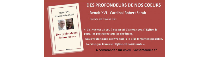 Benoit XVI et le cardinal Sarah